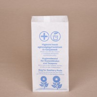 Higiéniai papírzacskó egészségügyi betétekhez és tamponokhoz - 2x100 db