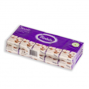 Classic Papírzsebkendő 10x10 db Illatmentes