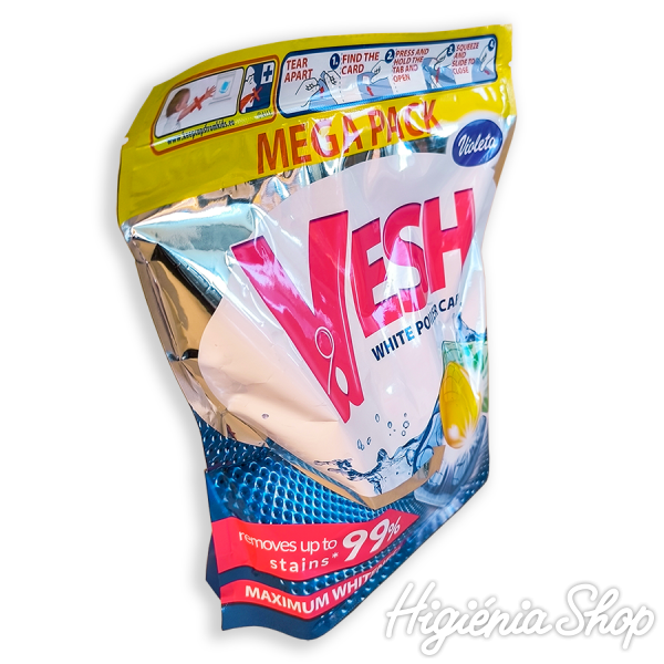 VESH mosókapszula fehér ruhákhoz 42 db