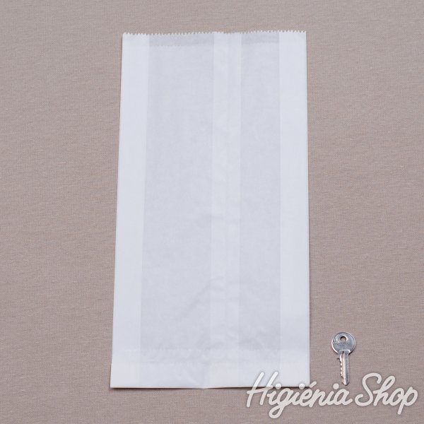 BontaBag 1,5 kg-os fehér hosszú sütőipari papírzacskó - 1000 db