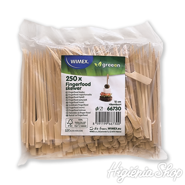 Bambusz pálca | Hamburger szúró | Szendvicstű 12 cm