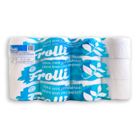 WC Papír Frolli SuperSoft Compact Mini Megapack - hüvely nélkül - 2 rétegű - 36 extra hosszú tekercs