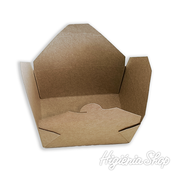 FOODBOX-M 1350 ml barna papírdoboz 50 db